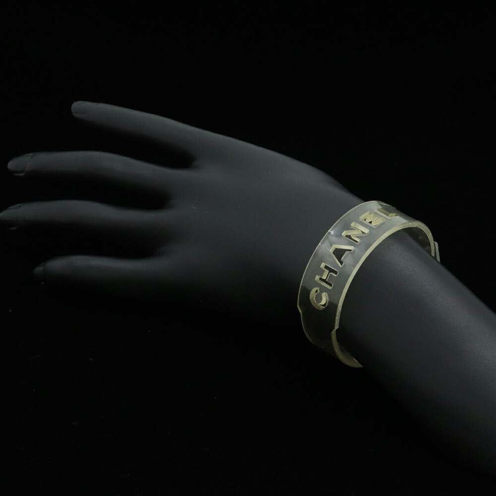 Chanel Rubber Bracelet Clear #228923C40B - Picture 6 of 6